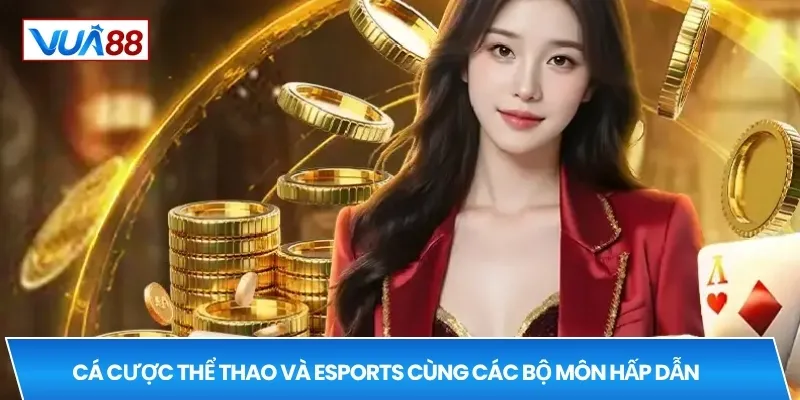 Cá cược thể thao và eSports cùng các bộ môn hấp dẫn